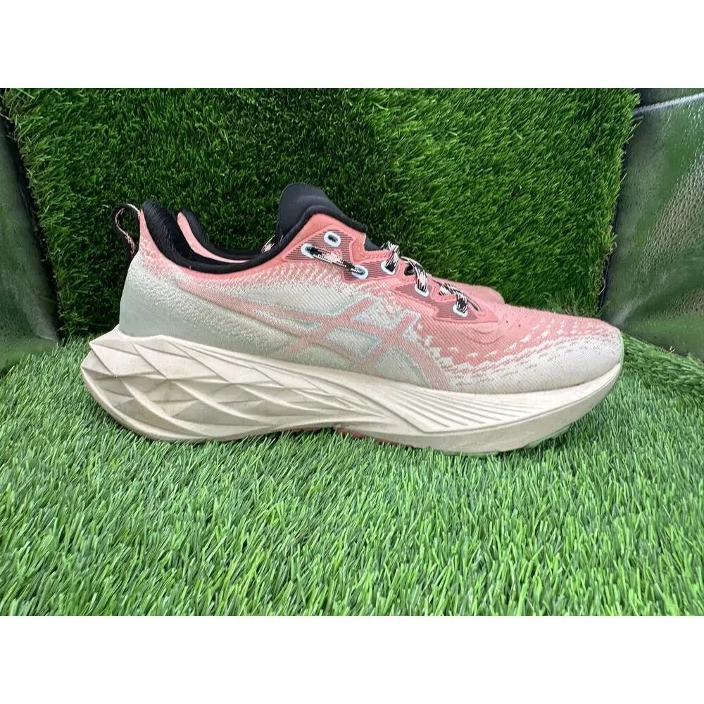 Asics Novablast 4 TR 1012B654 Athletic Sneaker Women's 10 Pink Woven Running